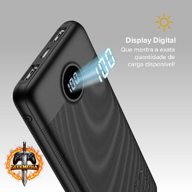 Power Bank I2GO PRO 10.000mAh com Power Delivery 20W