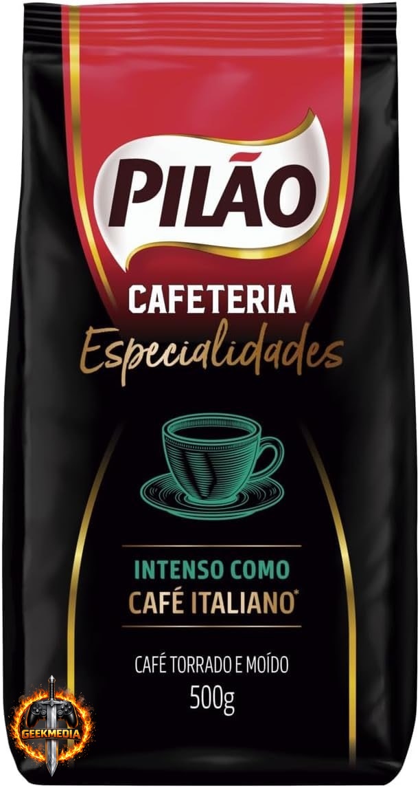 Café Pilão Cafeteria Especialidades Italiano Pouch 500g