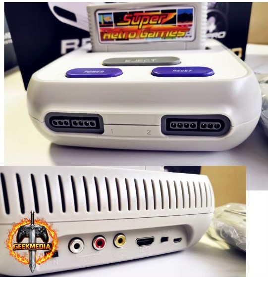 Clone do Super Nintendo Retroad 5 com Saída HDMI