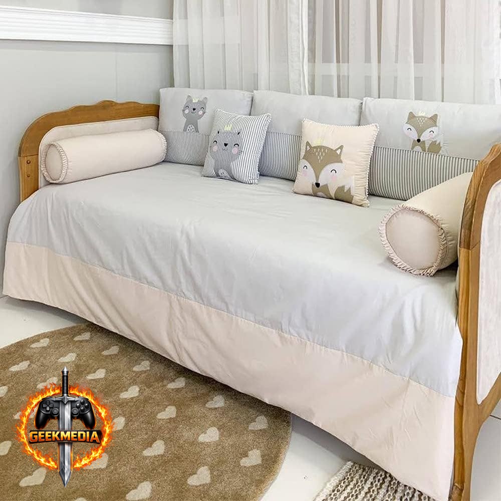 Kit Sofá Cama 6 Peças Duvet Woodland