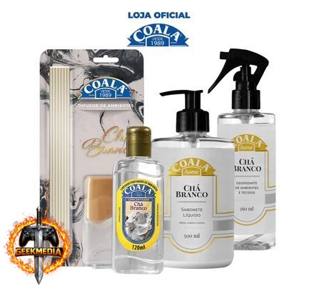 Kit Coala Home Chá Branco