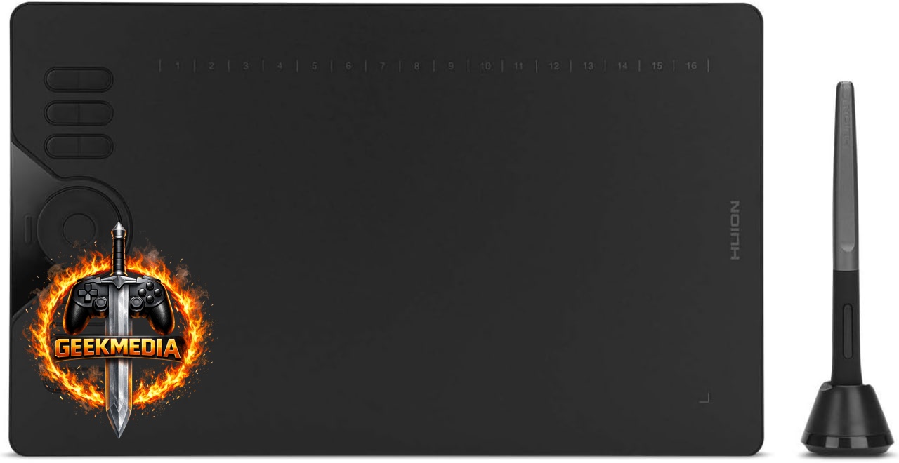 HUION HS610 Tablet Gráfico 10x6,25"