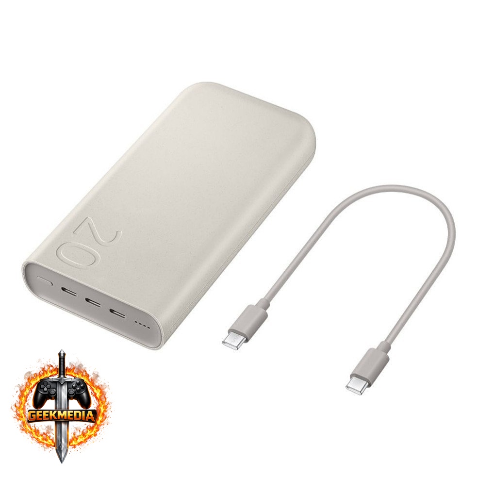 Bateria Carregador Portátil Samsung 20000 mAH Super Rápido 45w
