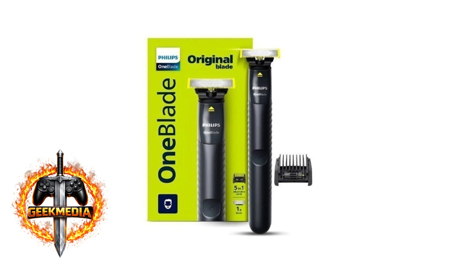 Barbeador e Aparador Elétrico Philips OneBlade