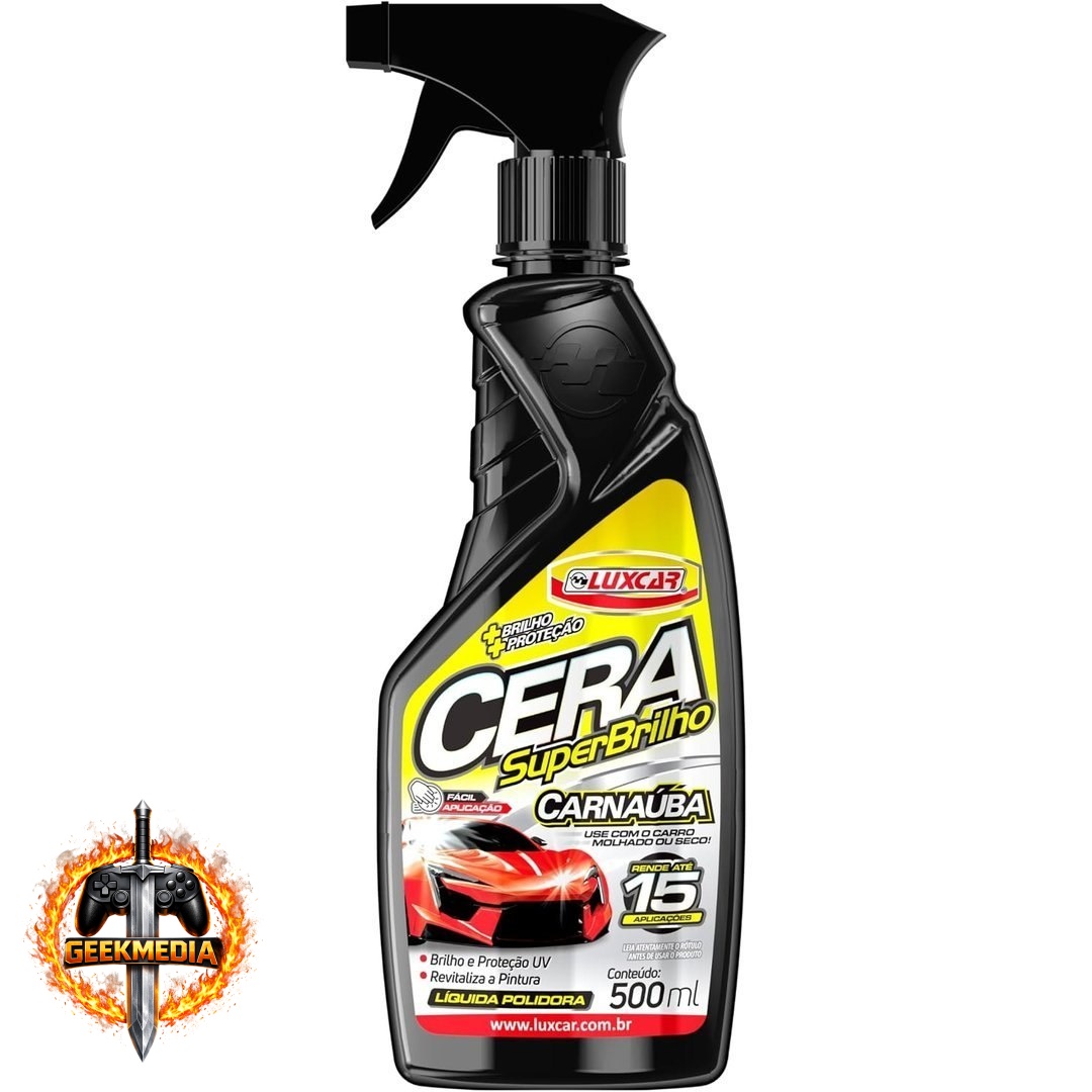 Cera Líquida Superbrilho Luxcar 500 Ml