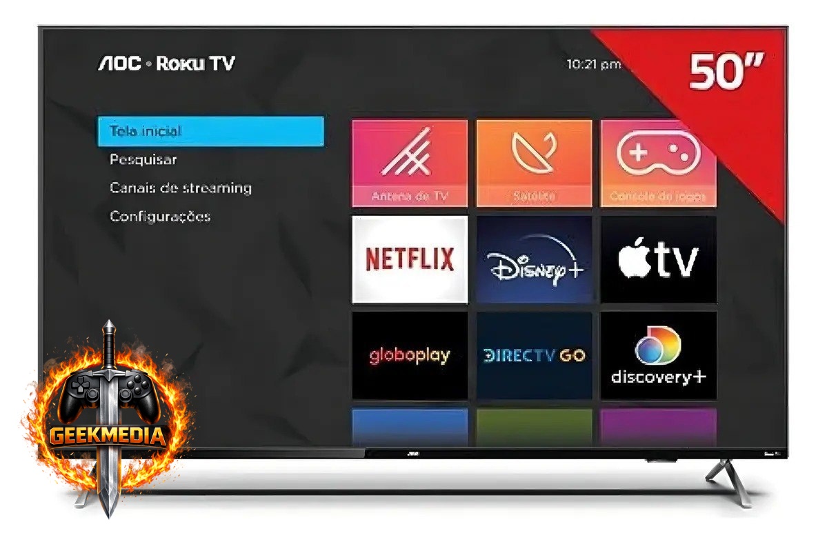 Smart Tv AOC 50U6125 50'' 4K LED
