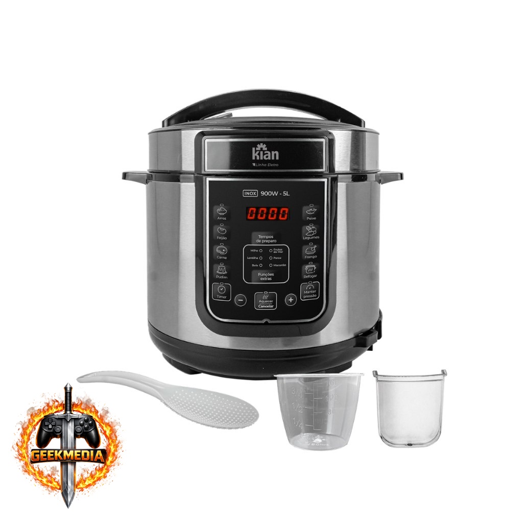 Panela de Pressão Elétrica Kian 5L 127V