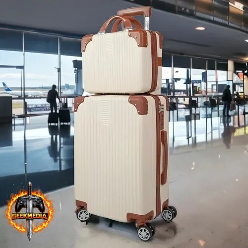 Mala De Viagem 10kg Rodas 360 Miami Com Frasqueira