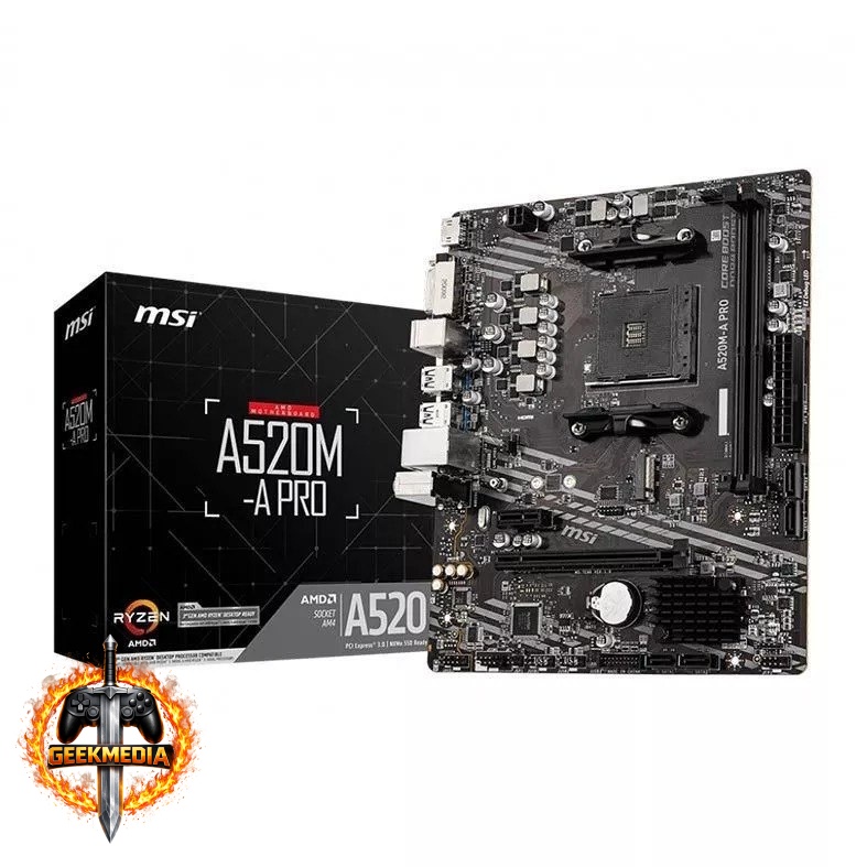 Placa Mãe MSI A520M-A PRO