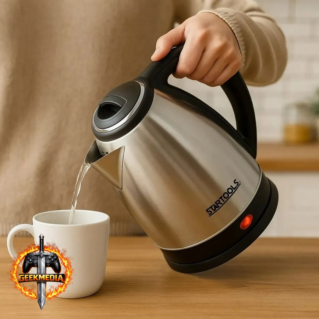 Chaleira Elétrica Jarra 1.8L Inox 220v