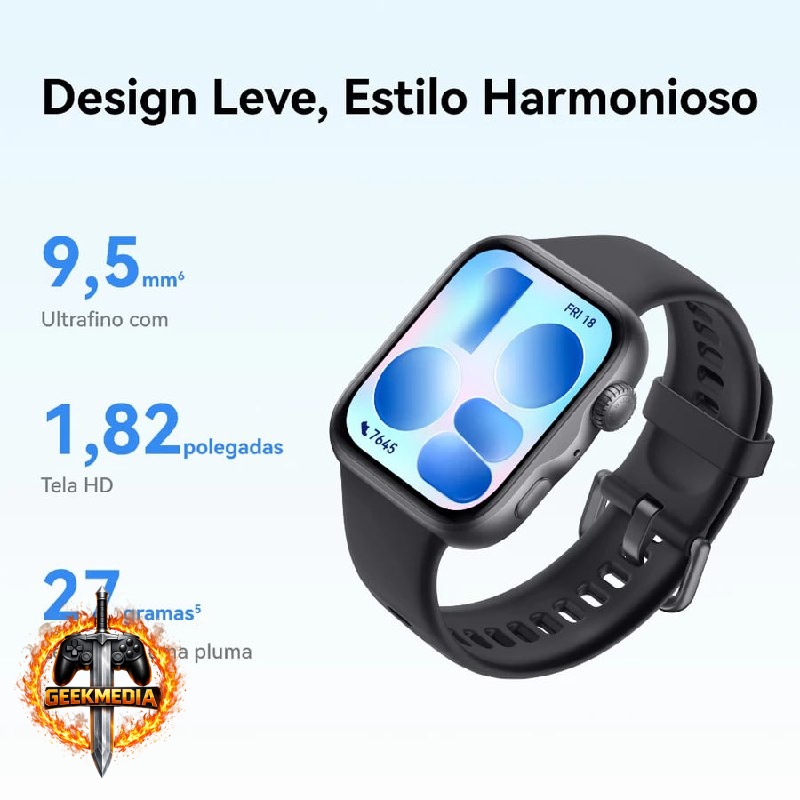 Smartwatch Huawei Watch Fit 5 com GPS