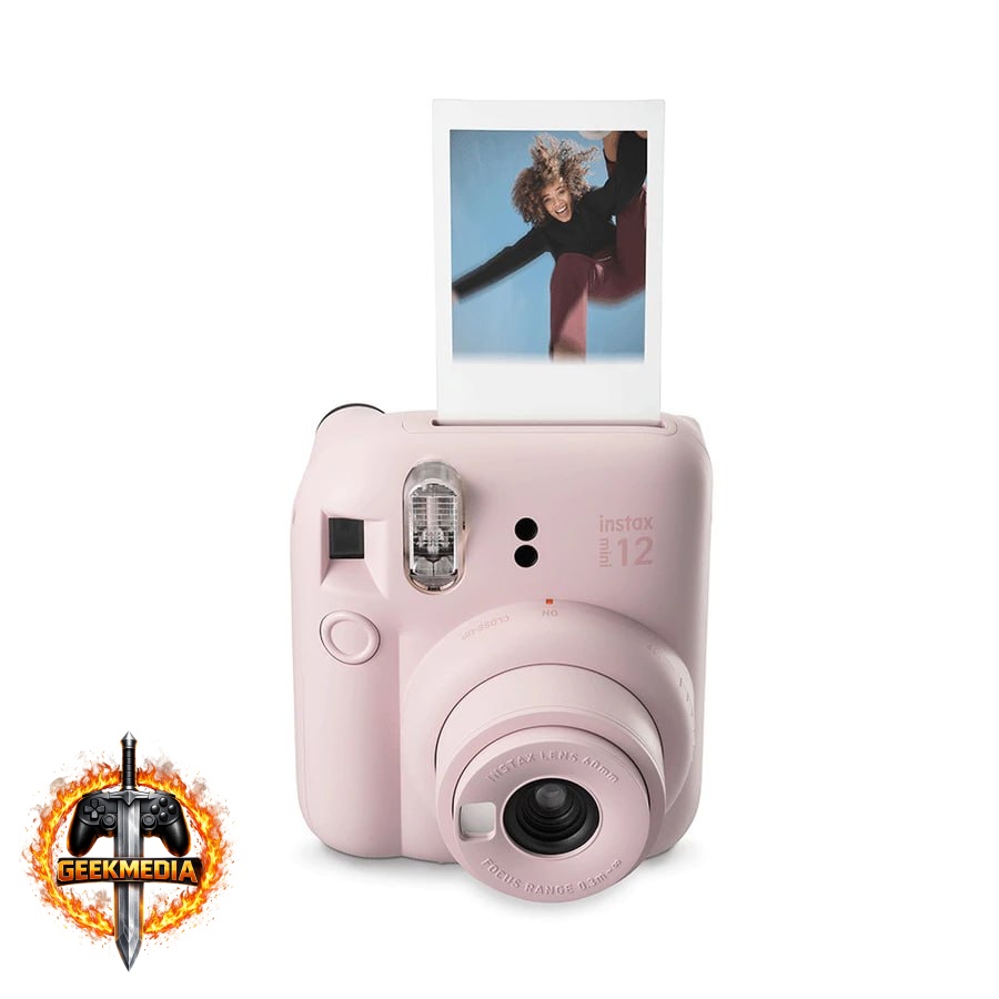 Câmera Instantânea Instax Mini 12 Rosa Gloss