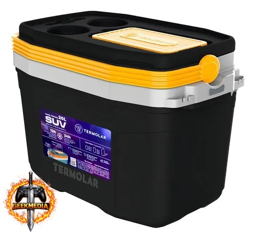 Caixa Termica Suv Cooler Com Alça 20 Litros