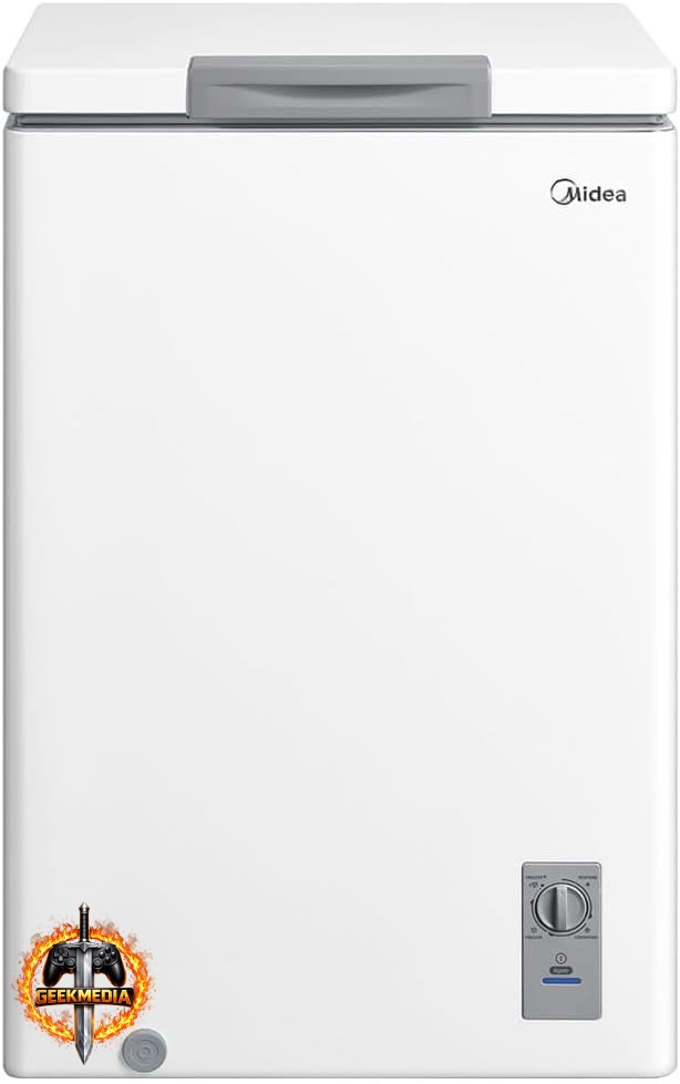 Freezer Horizontal Midea 100L Inverter Bivolt Branco