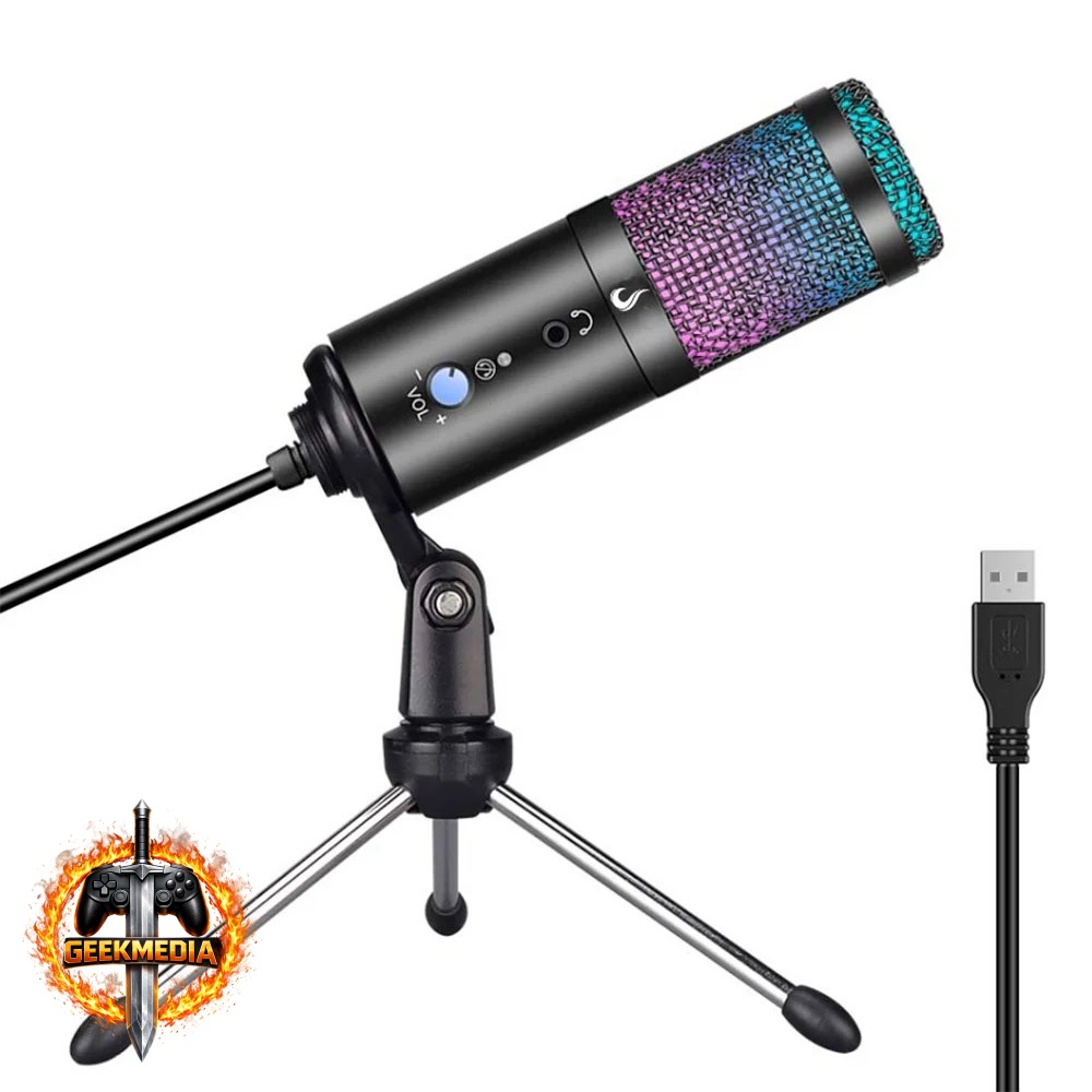 Microfone Gamer Rise Mode Elite 03 RGB