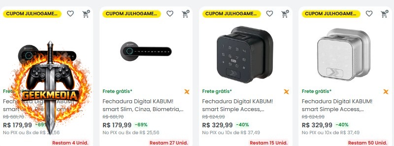 Fechadura Digital com 15% de Desconto