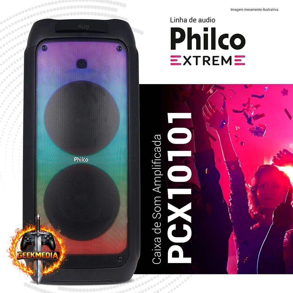 Caixa de Som Acústica Philco PCX10101