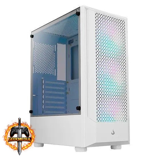 Gabinete Gamer Rise Mode Wave White