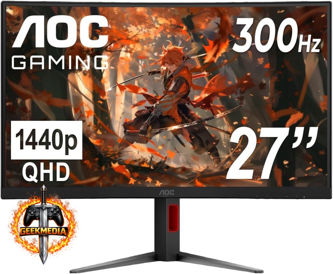 AOC CQ27G4ZH Monitor de 27" Curvo para Jogos