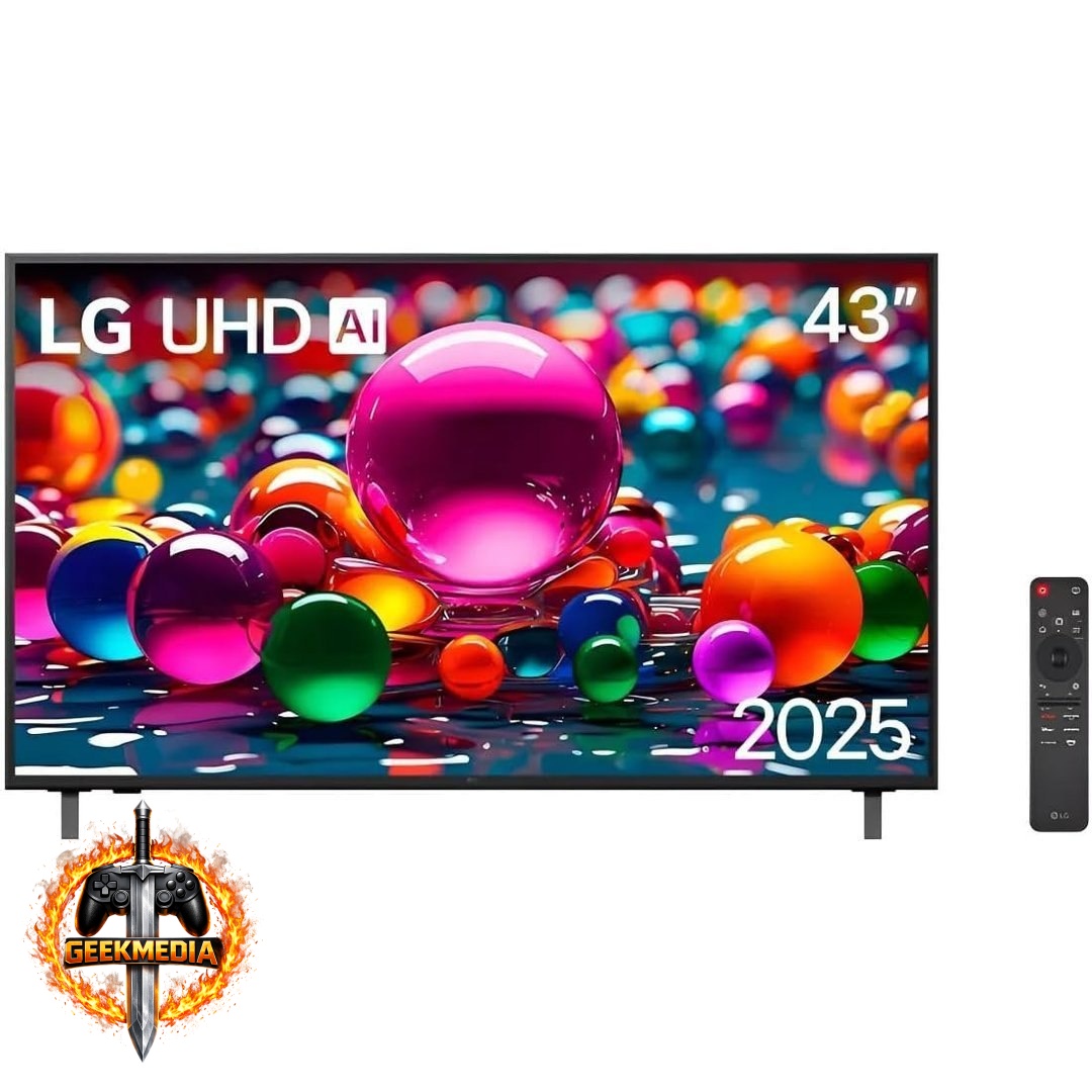 Smart TV LG 43AU801C0SA 4K 43 polegadas