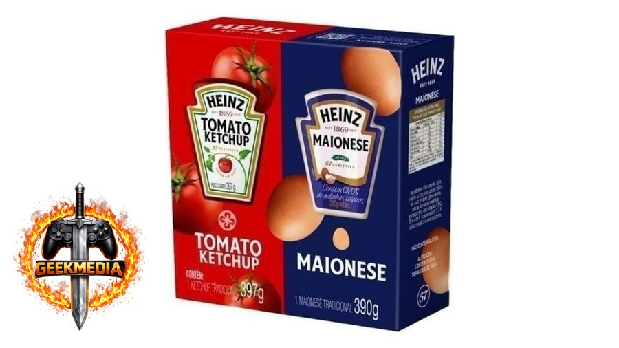 Heinz Pack Ketchup 397G  Maionese 390G
