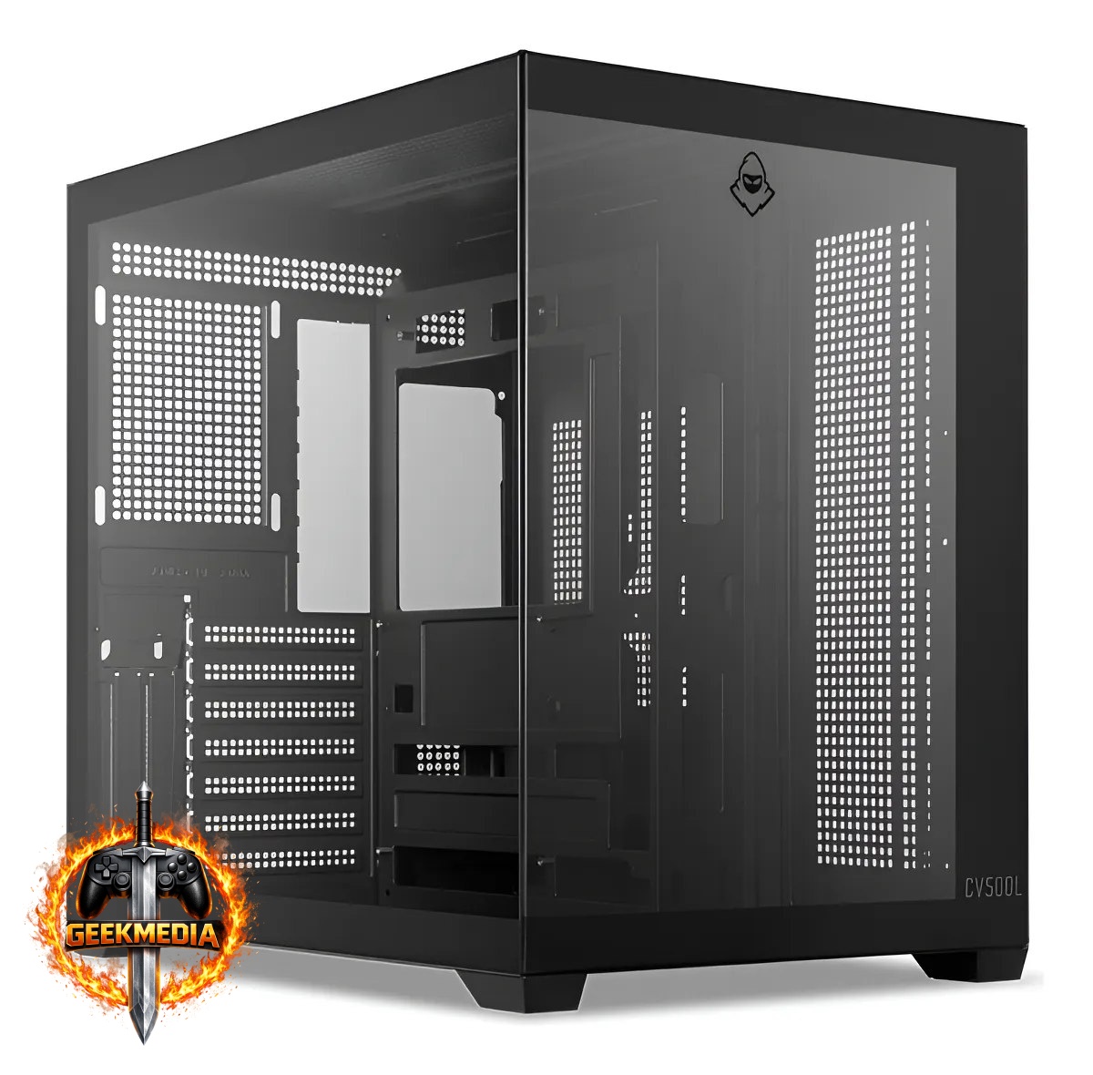 Gabinete Gamer Mancer CV500L Preto Mid-Tower