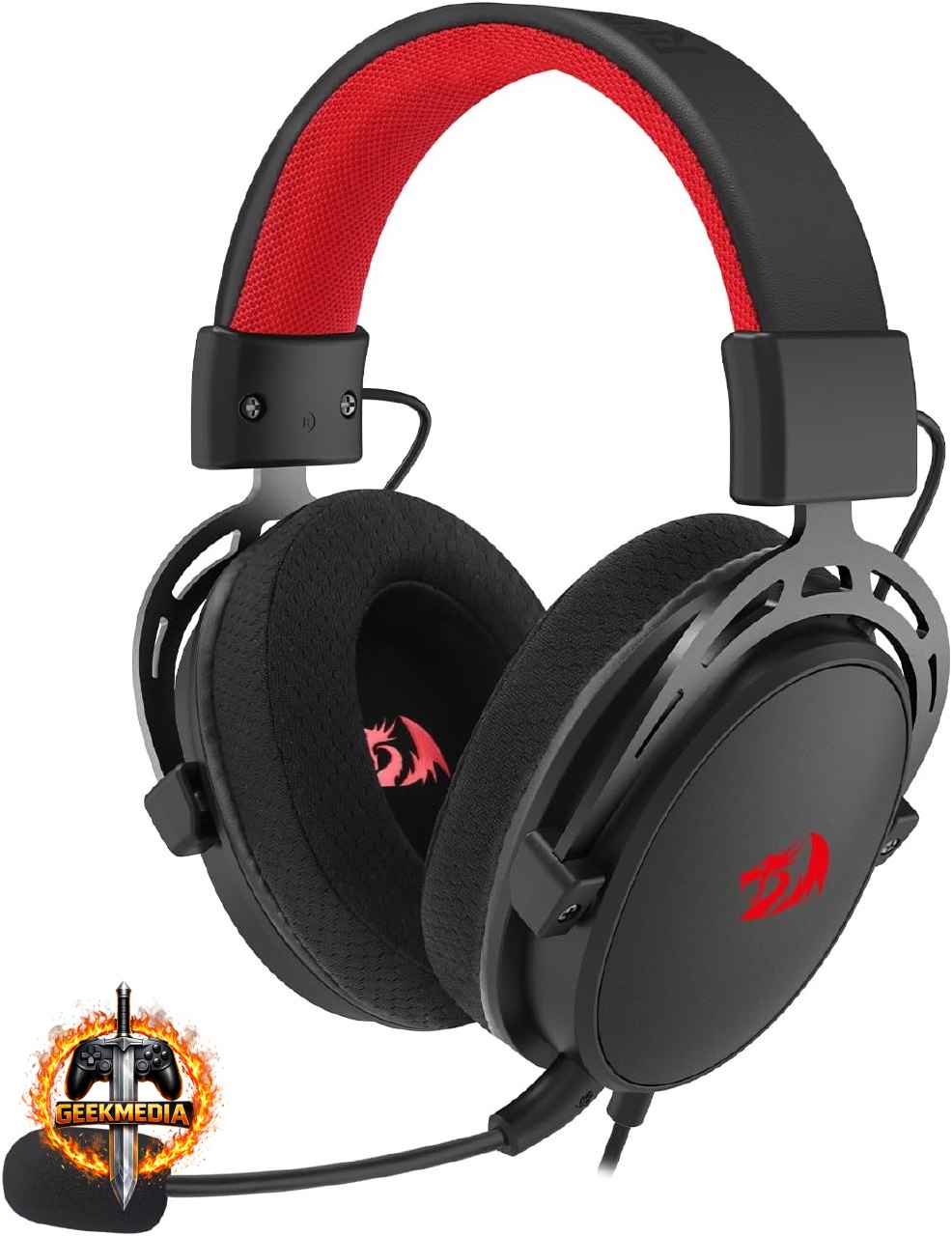 Headset Gamer Redragon Cragblade Preto