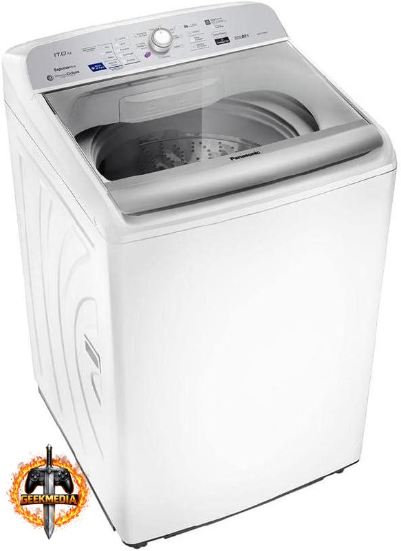 Máquina de Lavar Panasonic 17kg Lavagem Inteligente 220V
