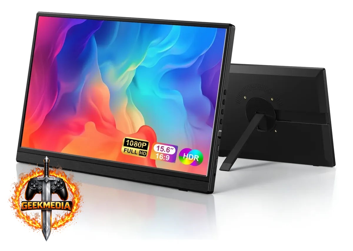 Monitor Portátil Bettdow 15.6" Full HD IPS 60Hz - Preto