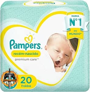 Fralda Pampers Recém-Nascido RN 20 Unidades