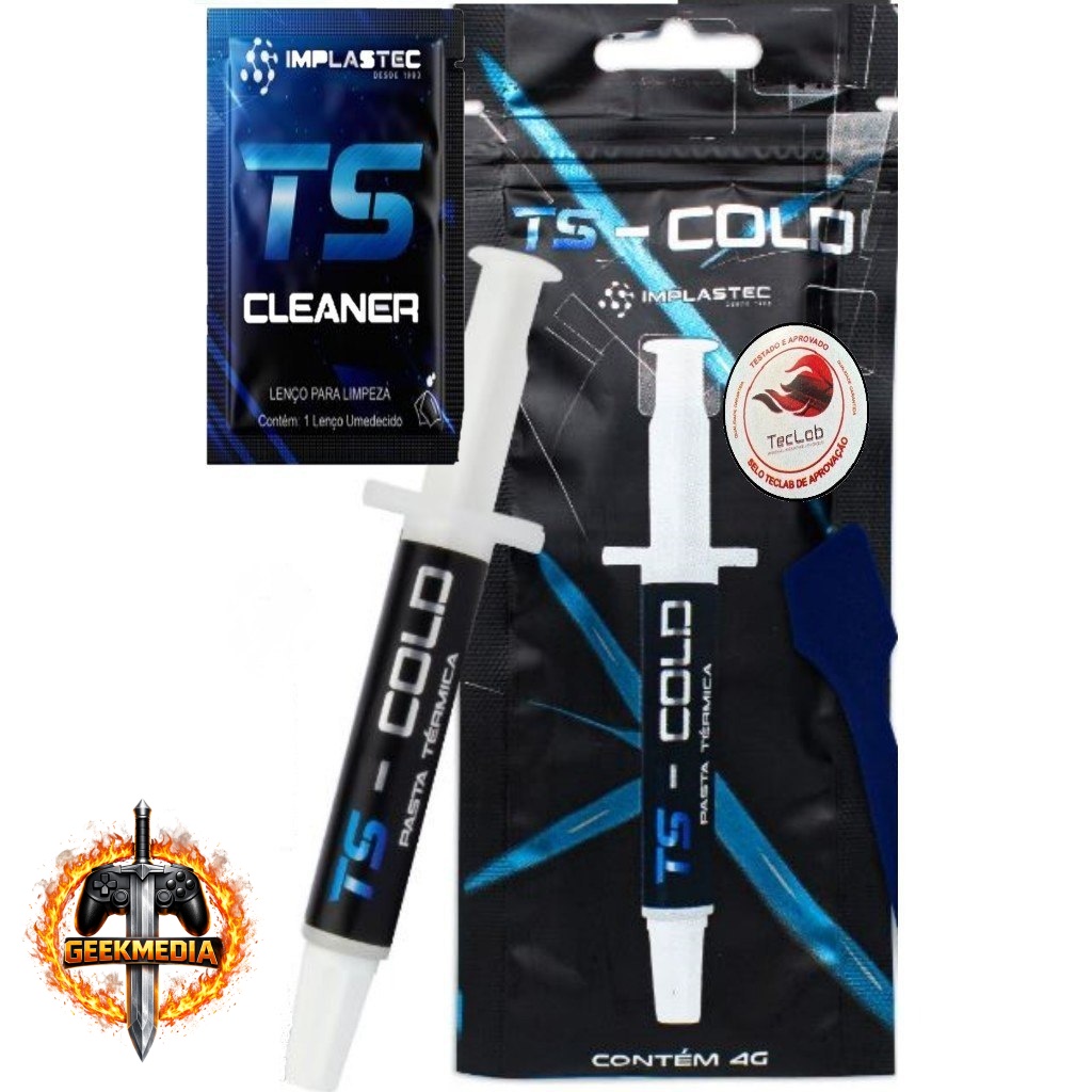 Pasta Térmica Ts Cold 04g 10.5 W/mk