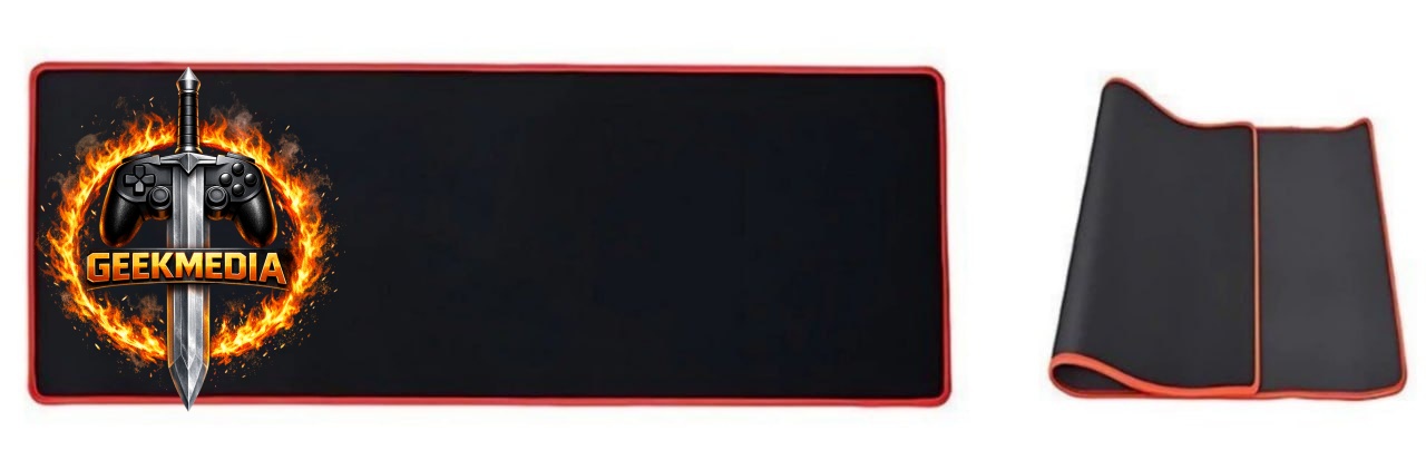 Mouse Pad Gamer Grande Speed Borda Costurada 70x30cm