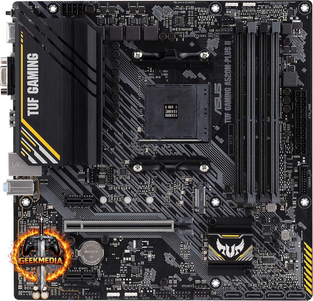 Placa Mãe Asus TUF GAMING A520M-PLUS II