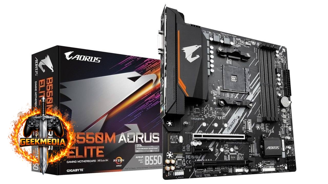 Placa Mãe Gigabyte B550M Aorus Elite