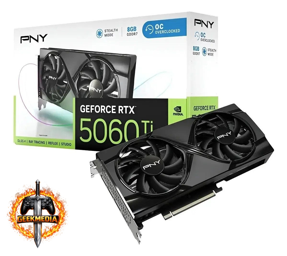 RTX 5060 TI Placa De Video Geforce Nvidia Pny