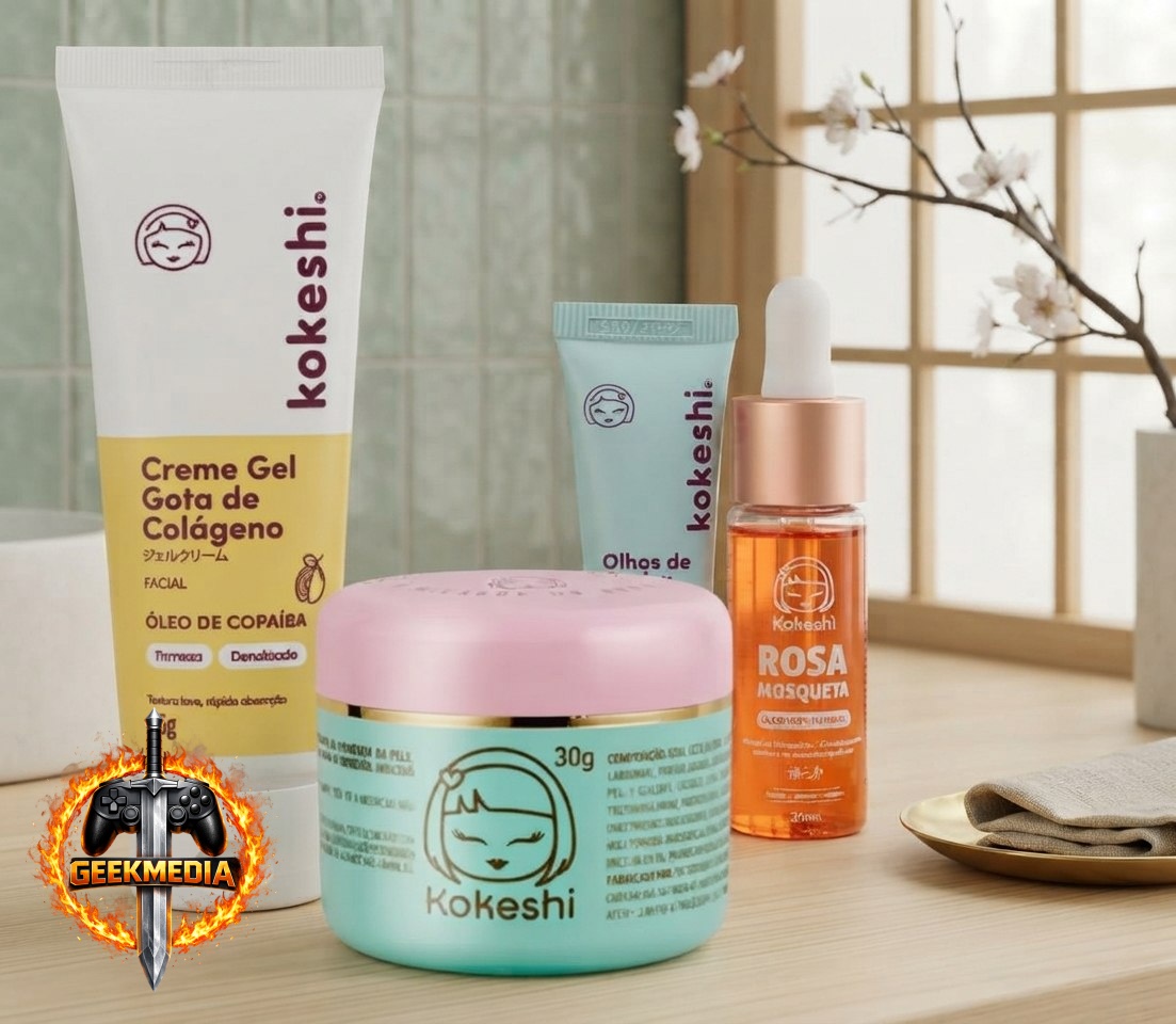 Kit Renovadores Gota De Colágeno E Rosa Mosqueta Kokeshi