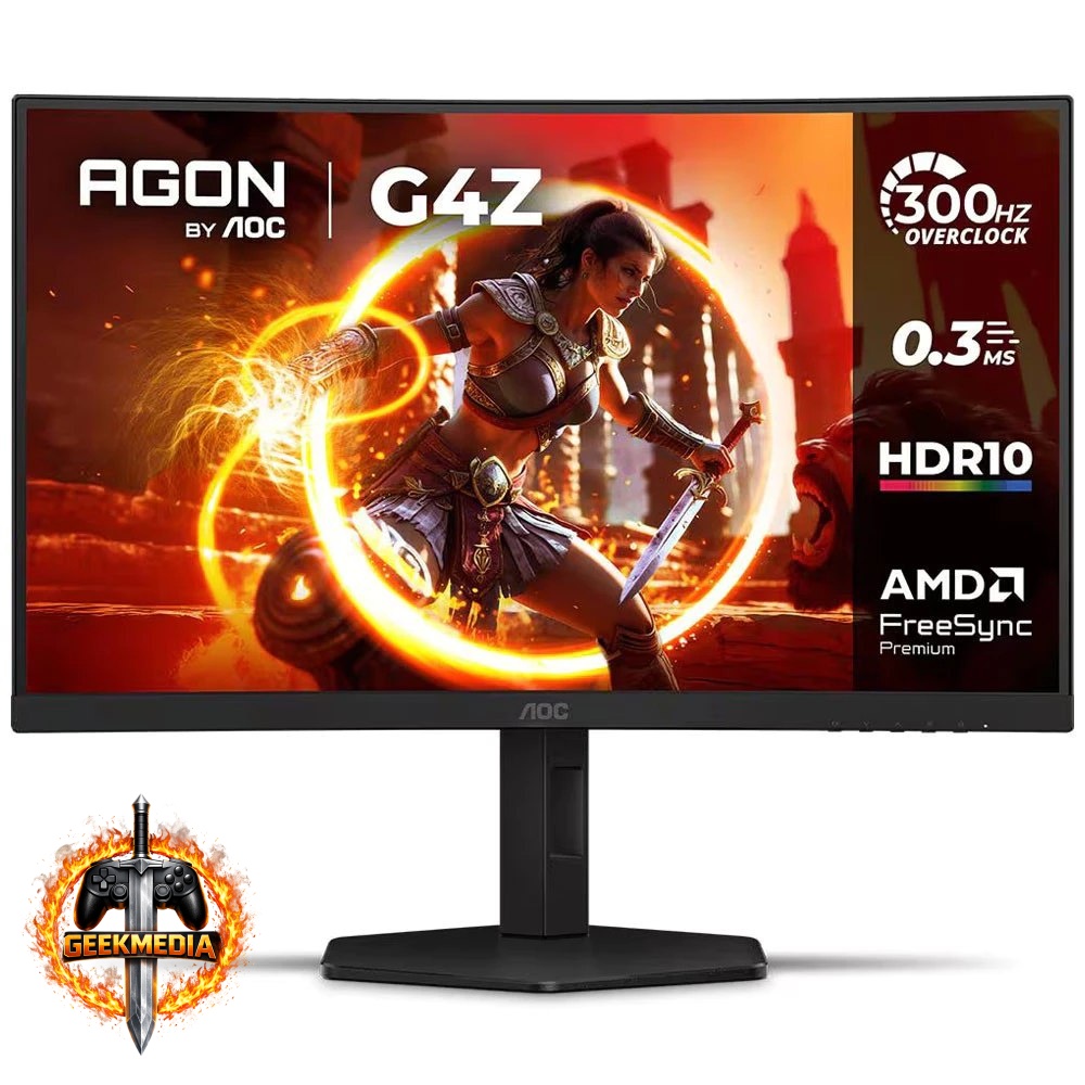 Monitor Gamer AOC Curvo 27" 300Hz