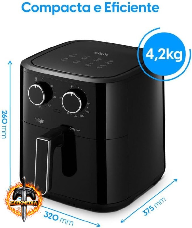 Elgin Octo Fry Air Fryer 8L 1.800W