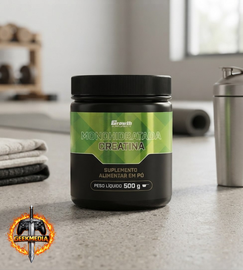 Creatina Monohidratada 500g Growth Supplements