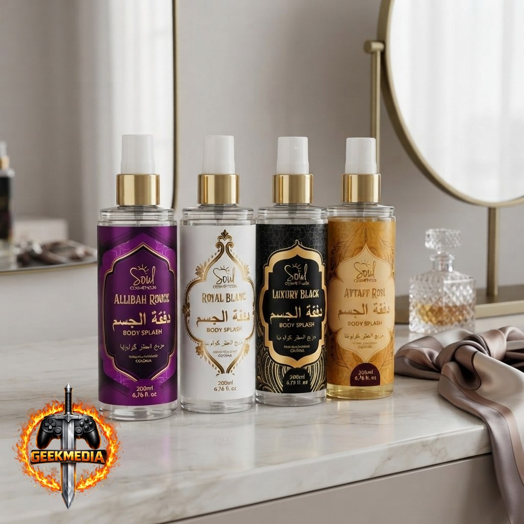Body Splash Arabe Perfume Feminino de Luxo