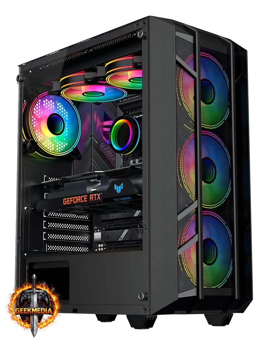Gabinete Gamer Kalkan Alfern Klk00034 Preto