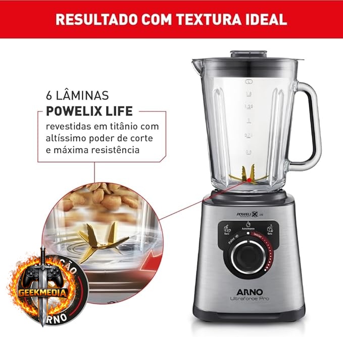 Liquidificador Arno Ultraforce Pro 1100W