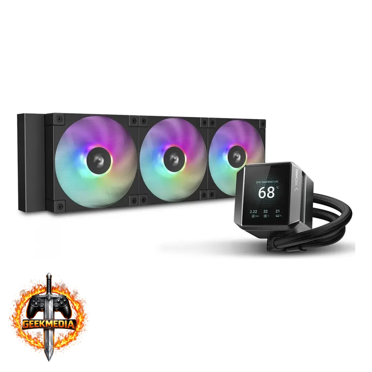 Water Cooler Deepcool Gamer Mystique ARGB 360mm Intel/AMD