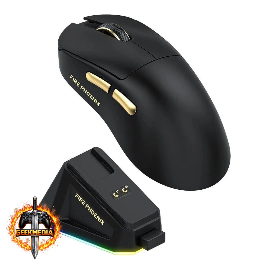 Mouse Gamer Sem Fio Fire Phoenix BK-R3X Pro