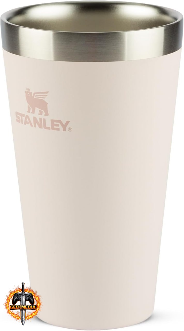 Copo Térmico Stanley Texturizado 473ml - Rose Quartz