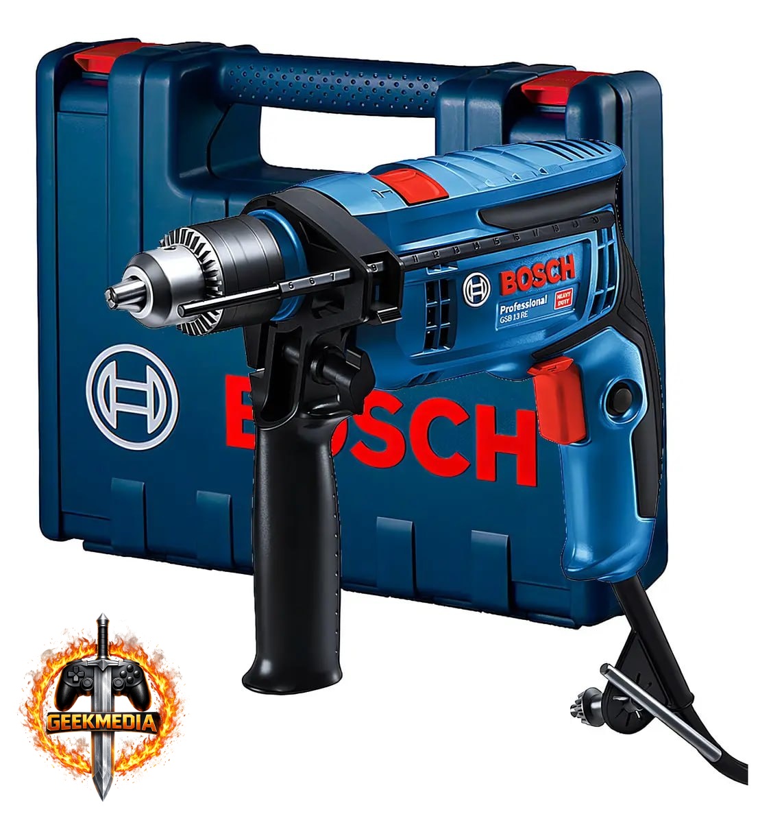 Furadeira de Impacto Bosch GSB 13 RE 750W