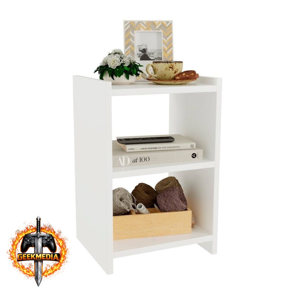 Mesa de Cabeceira Retro Nicho Decoração América