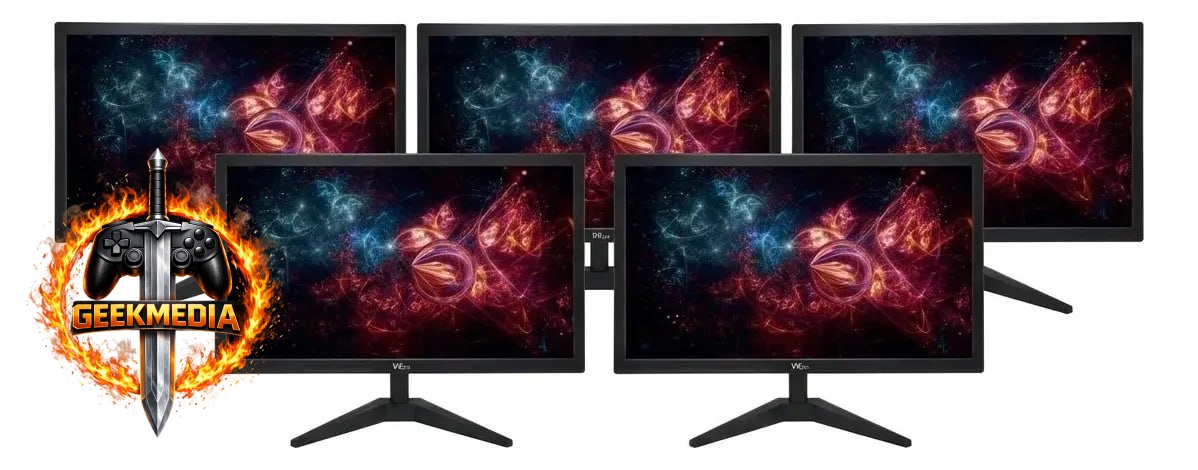 Kit 5 Monitores Vxpro Vx230x 23" LED 75Hz