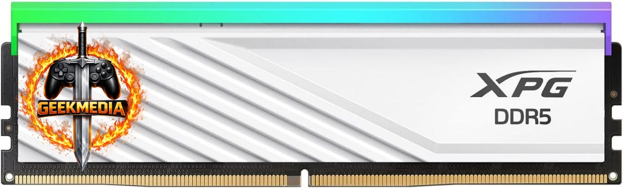 Memória RAM XPG DRAM DDR5 16GB Branca
