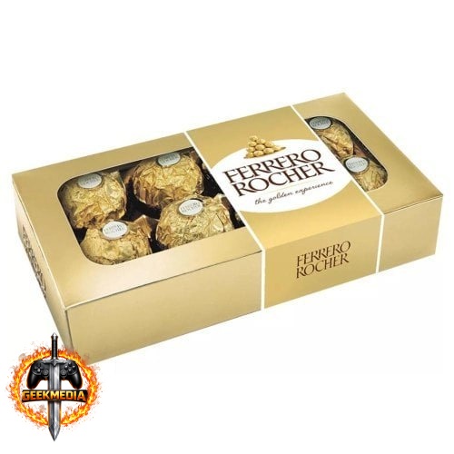 Bombom Ferrero Rocher Com 8 Unidades